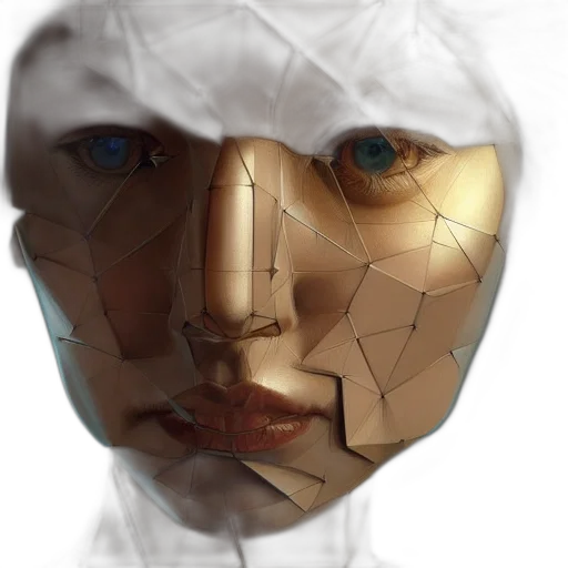 mask, face, robot, jewelry transparent PNG cut-out