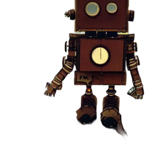 robot, staff, weapon, animal transparent PNG cut-out