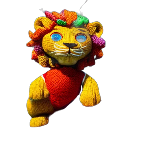 crown, animal, staff, creature transparent PNG cut-out