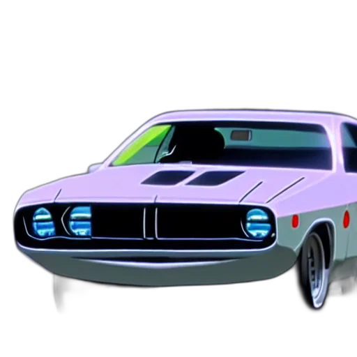 car, photorealistic, 3d render, concept art transparent PNG cut-out