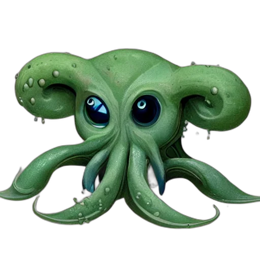 creature, animal, staff, concept art transparent PNG cut-out
