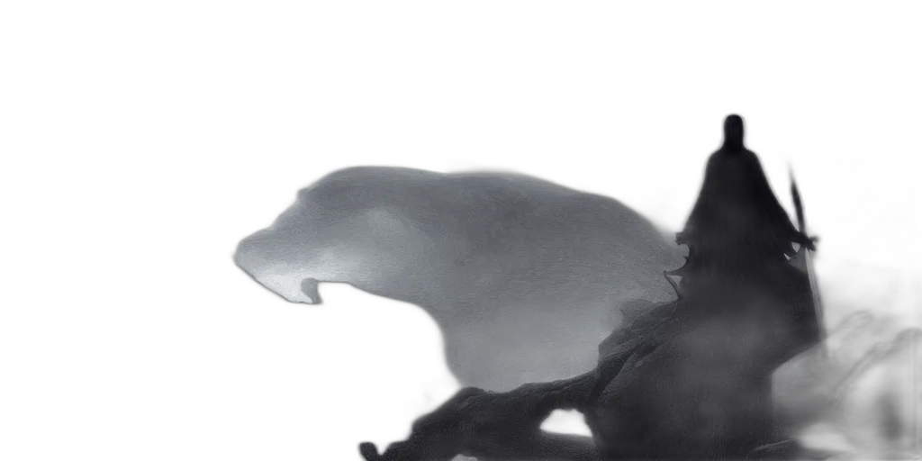 dragon, creature, animal, hair transparent PNG cut-out