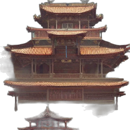 building, crown, staff, dragon transparent PNG cut-out