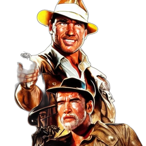 hat, staff, weapon, comic book art transparent PNG cut-out