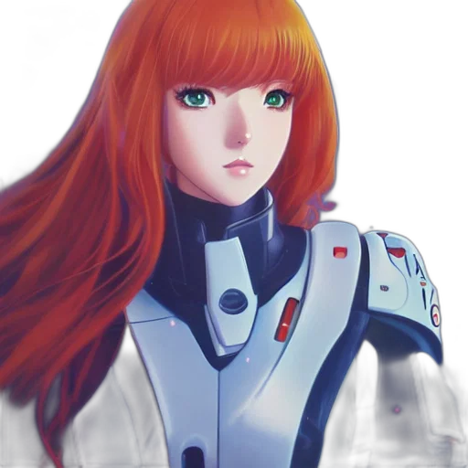 robot, face, jacket, concept art transparent PNG cut-out