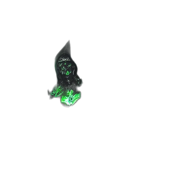 staff, creature, weapon, mask transparent PNG cut-out