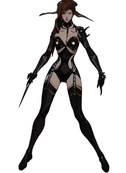 concept art, comic book art, cyberpunk, pixel art transparent PNG cut-out
