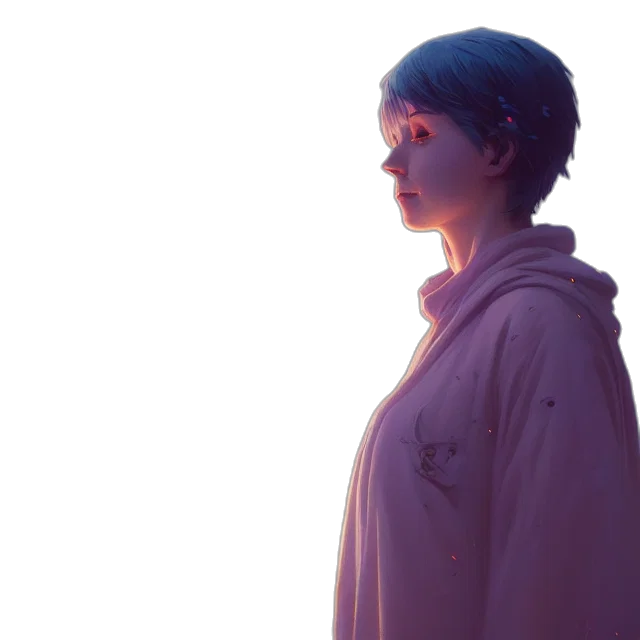 jacket, mask, face, robot transparent PNG cut-out