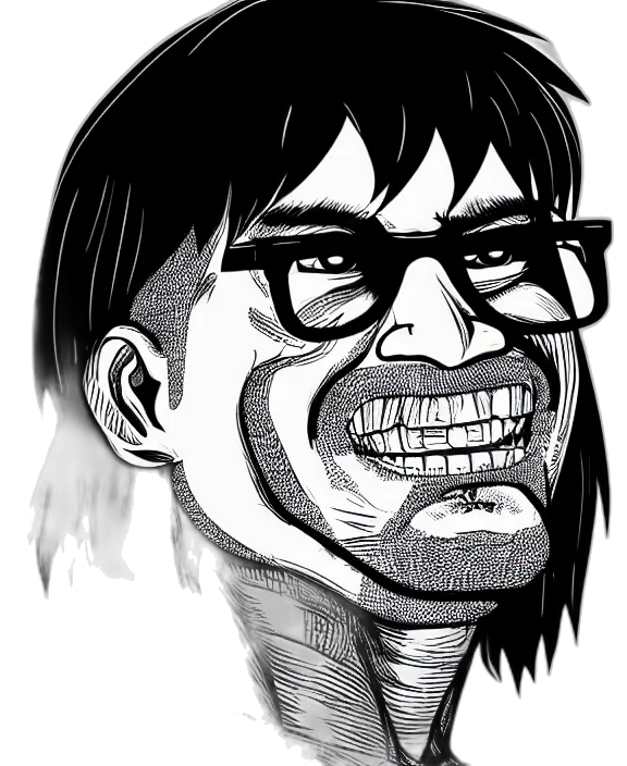 face, creature, mask, staff transparent PNG cut-out