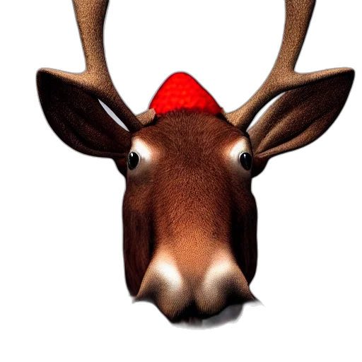 animal, hat, staff, creature transparent PNG cut-out