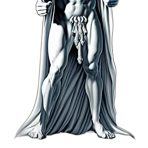 comic book art, concept art, fantasy art, cartoon transparent PNG cut-out