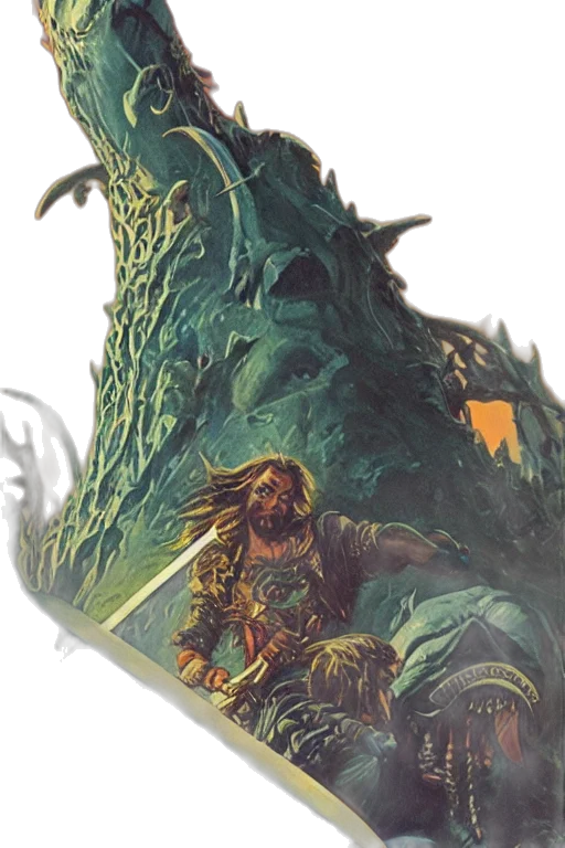 dragon, creature, sword, concept art transparent PNG cut-out