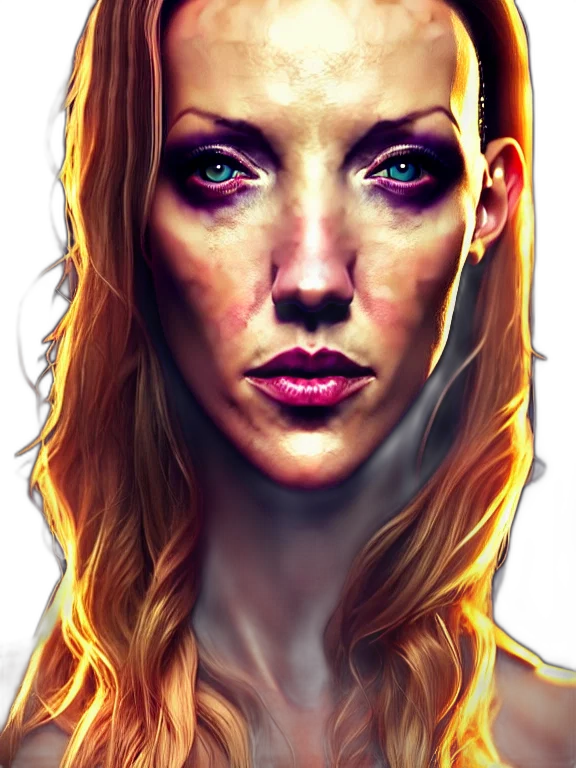 face, photorealistic, fantasy art, comic book art transparent PNG cut-out