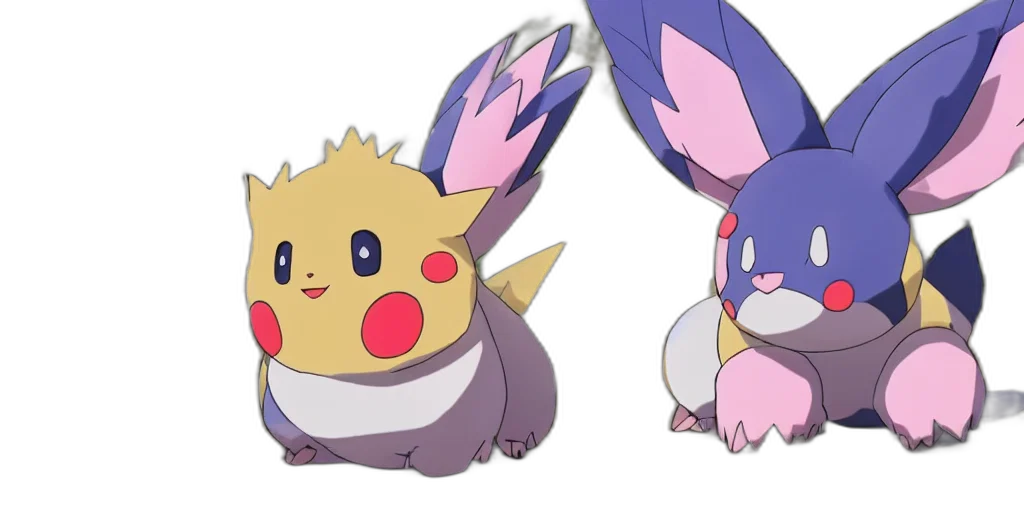 concept art, 3d render, anime, pastel transparent PNG cut-out