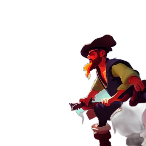 weapon, sword, hat, staff transparent PNG cut-out