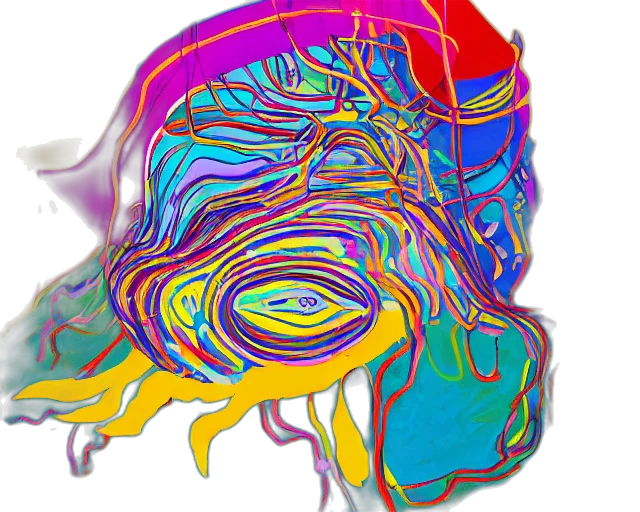 hair, mask, face, crown transparent PNG cut-out