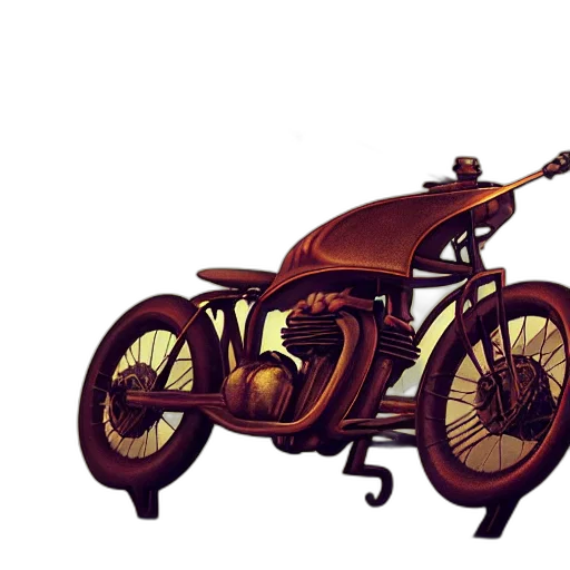 weapon, car, furniture, 3d render transparent PNG cut-out