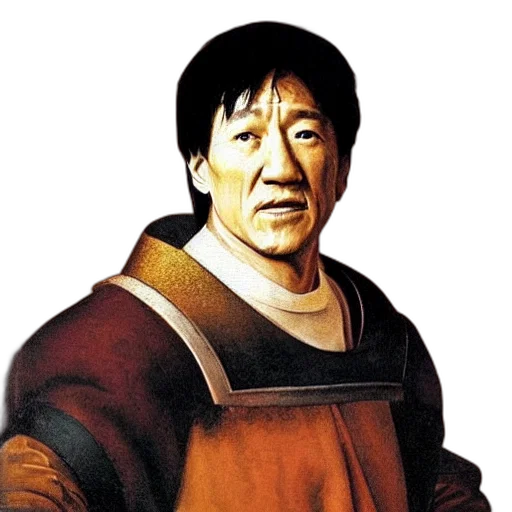 face, staff, jacket, robot transparent PNG cut-out