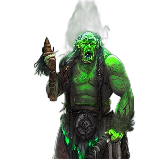 staff, creature, fantasy art, concept art transparent PNG cut-out