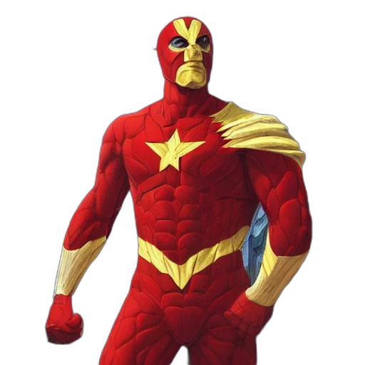 comic book art, concept art, 3d render, highly transparent PNG cut-out