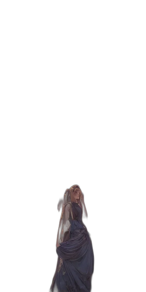 hair, creature, dress, animal transparent PNG cut-out