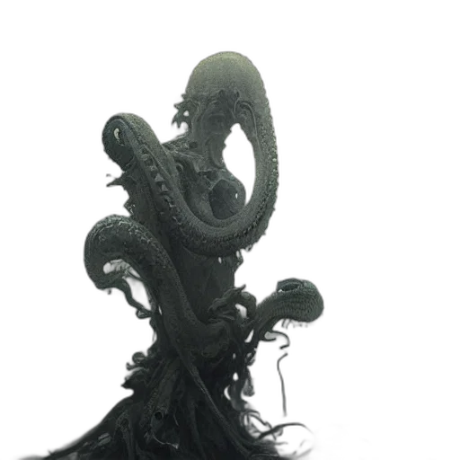 crown, creature, dragon, staff transparent PNG cut-out