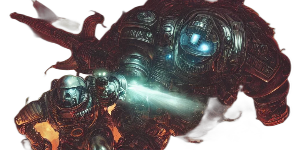 robot, creature, weapon, concept art transparent PNG cut-out