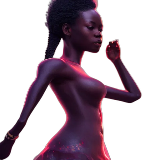 dress, jewelry, robot, concept art transparent PNG cut-out
