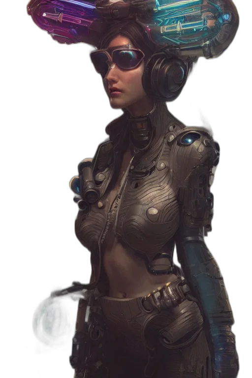 robot, staff, jacket, weapon transparent PNG cut-out
