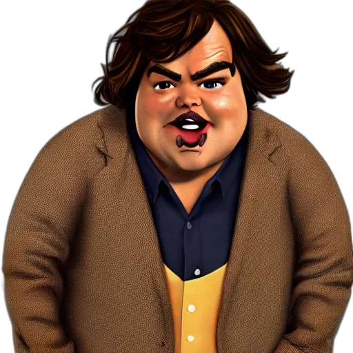 jacket, staff, face, cartoon transparent PNG cut-out