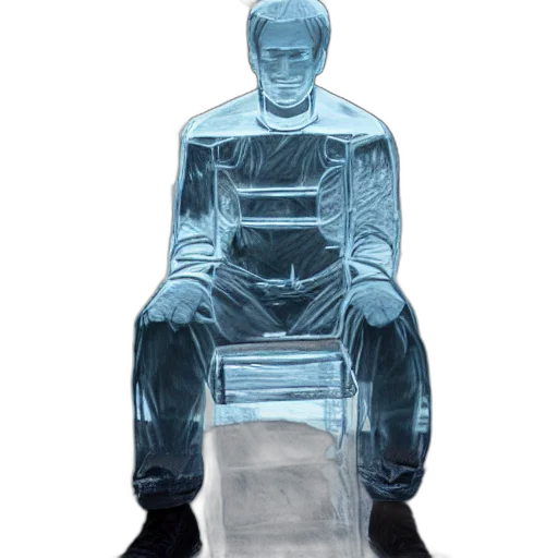 furniture, robot, jacket, face transparent PNG cut-out