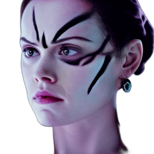 face, mask, jewelry, photorealistic transparent PNG cut-out