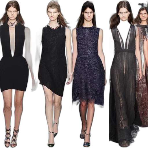 dress, dark, monochrome, earth tones transparent PNG cut-out