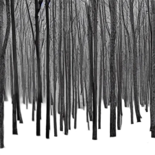 tree, hair, concept art, photorealistic transparent PNG cut-out