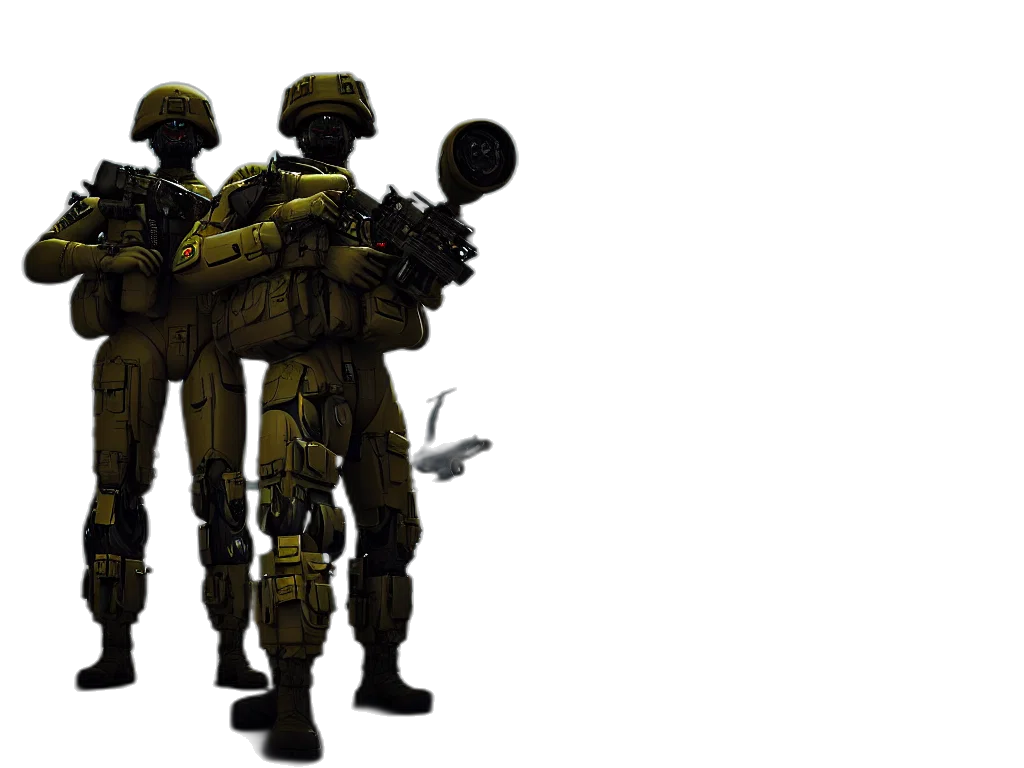 weapon, concept art, 3d render, pixel art transparent PNG cut-out