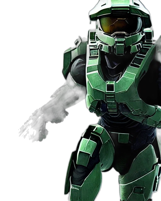 robot, weapon, 3d render, concept art transparent PNG cut-out