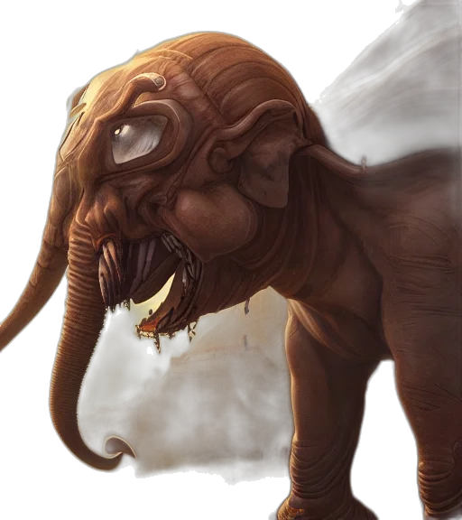 creature, animal, dragon, concept art transparent PNG cut-out