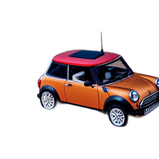 car, 3d render, concept art, photorealistic transparent PNG cut-out