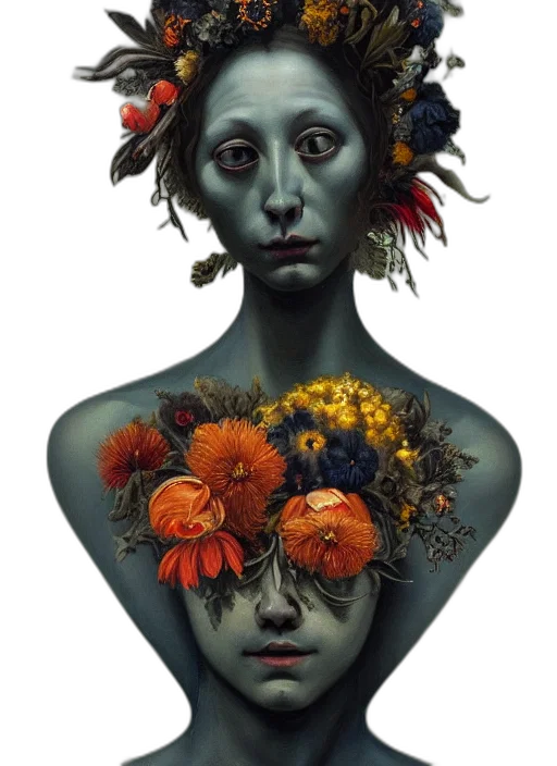 mask, face, crown, flower transparent PNG cut-out