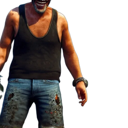 weapon, jacket, concept art, 3d render transparent PNG cut-out