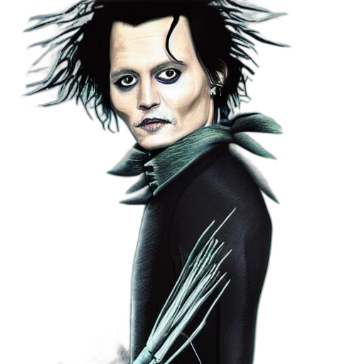 creature, hair, comic book art, concept art transparent PNG cut-out