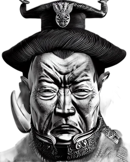 face, mask, hat, staff transparent PNG cut-out