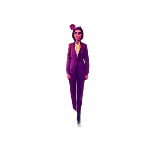 jacket, staff, robot, dress transparent PNG cut-out