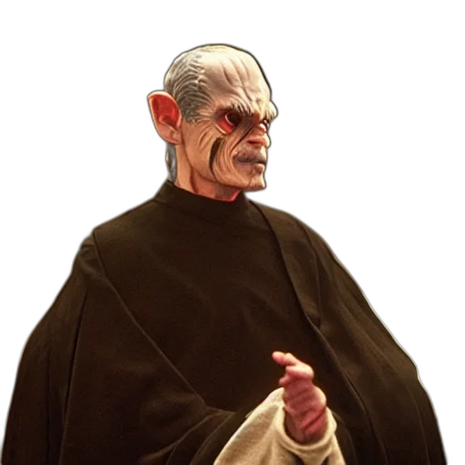 staff, mask, face, creature transparent PNG cut-out