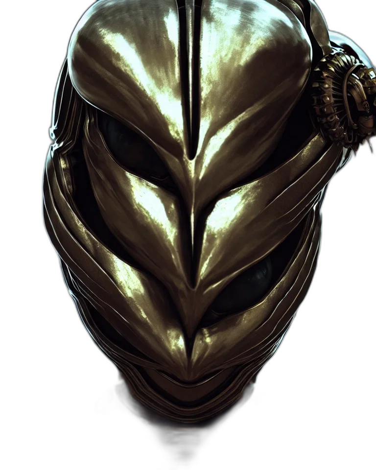 mask, face, crown, robot transparent PNG cut-out