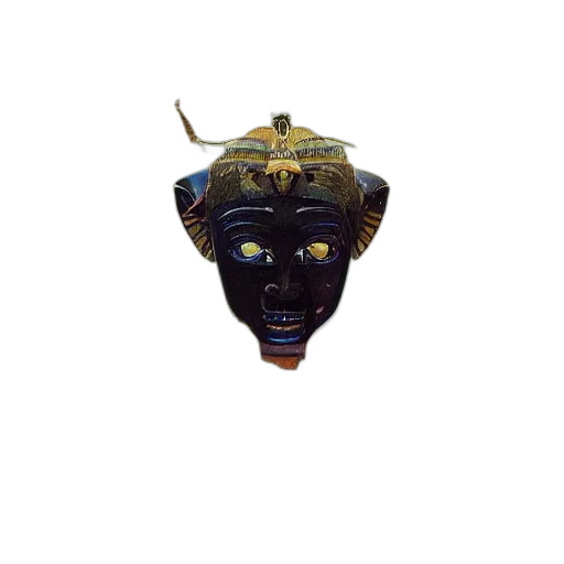 mask, face, crown, jewelry transparent PNG cut-out