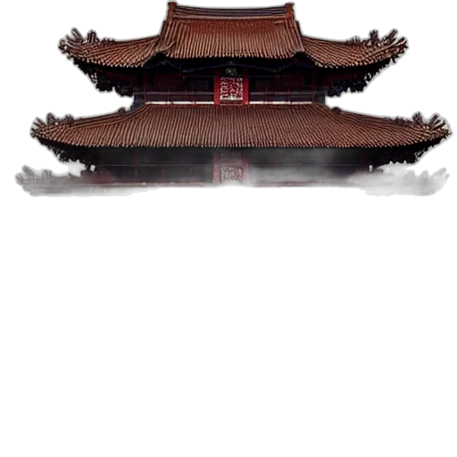 mask, dragon, building, sword transparent PNG cut-out