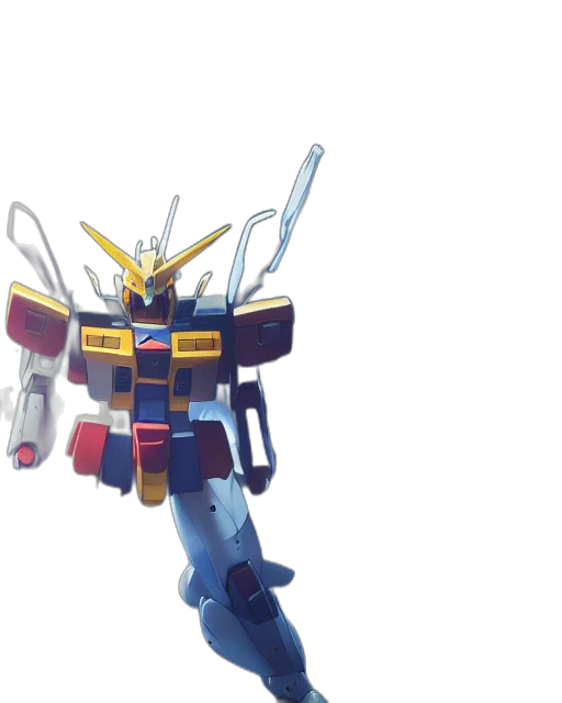 robot, weapon, 3d render, concept art transparent PNG cut-out