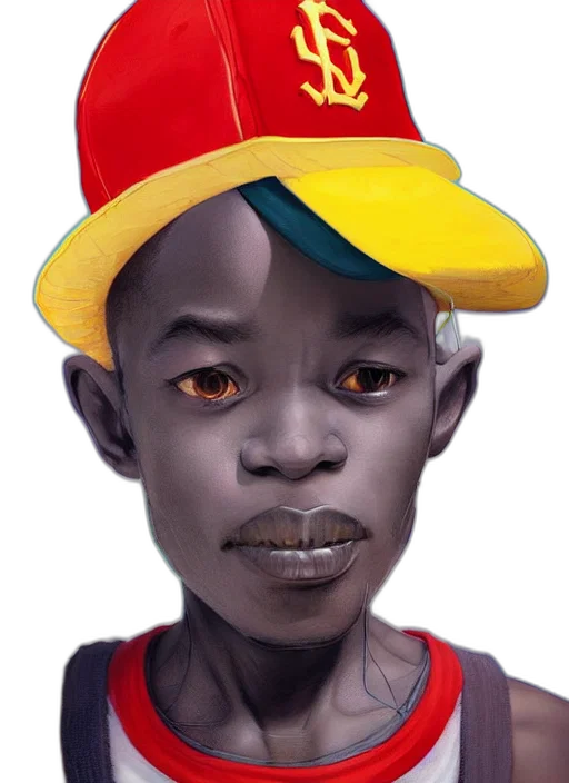face, hat, mask, staff transparent PNG cut-out