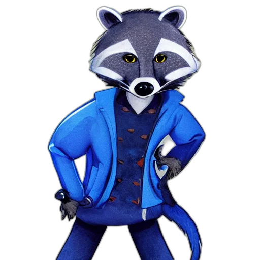 jacket, staff, animal, concept art transparent PNG cut-out